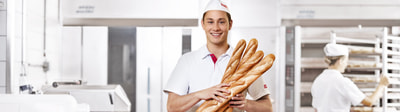 Apprendisto con pane Apprendisto con pane